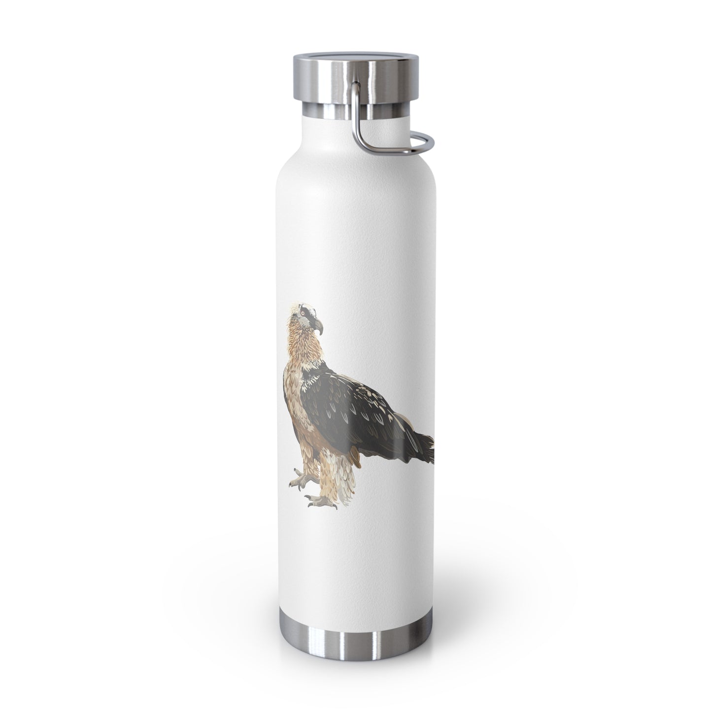 Wildlife Act Bearded Vulture Copper Vacuum Insulated Bottle, 22oz