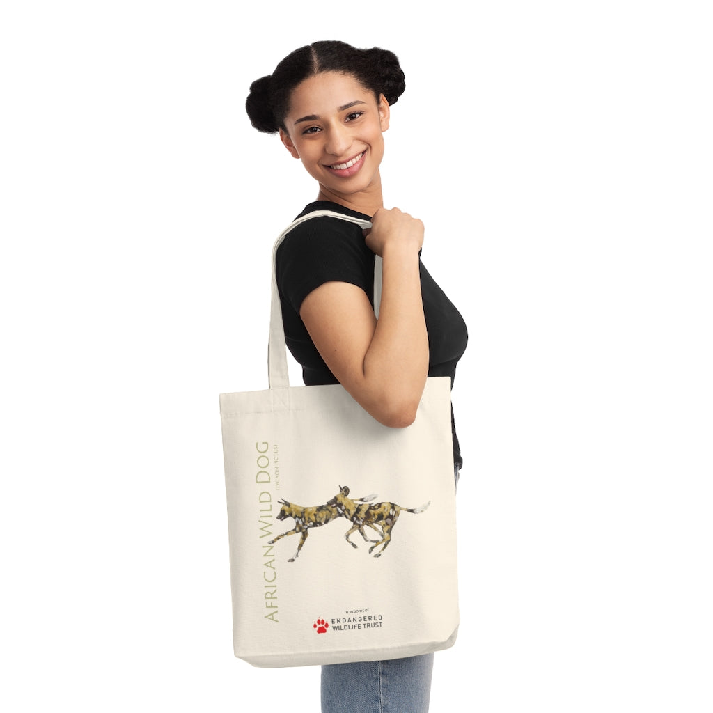 EWT AWD Running Dogs Woven Tote Bag