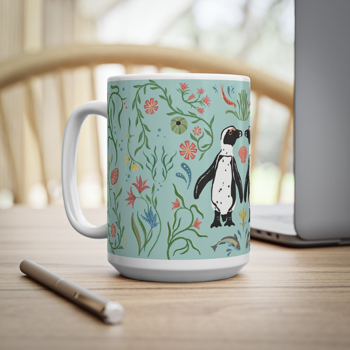 EA Penguins Keramik-Kaffeetassen, 11oz, 15oz 