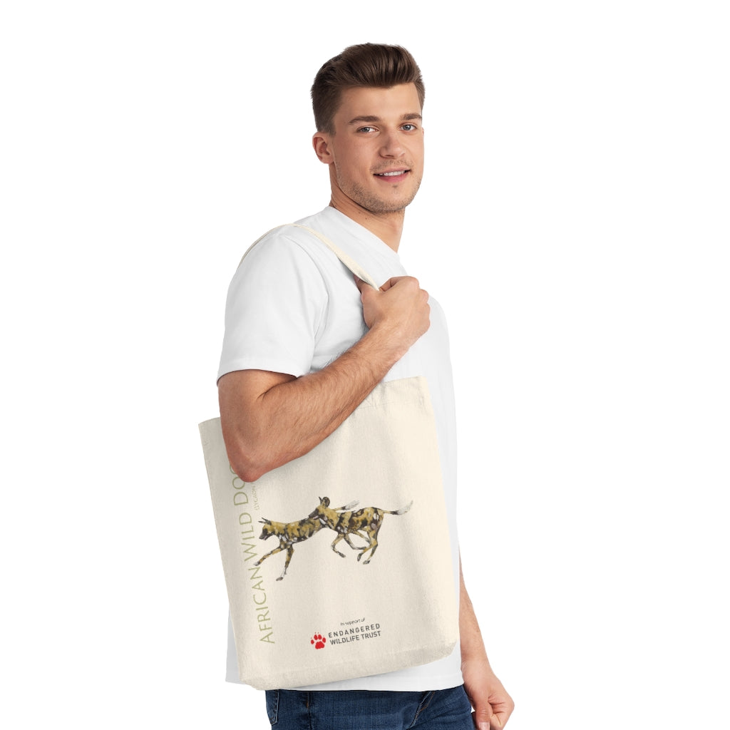 EWT AWD Running Dogs Woven Tote Bag