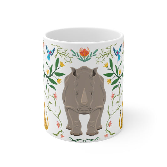 EA Rhino Keramik-Kaffeetassen, 11oz oder 15oz
