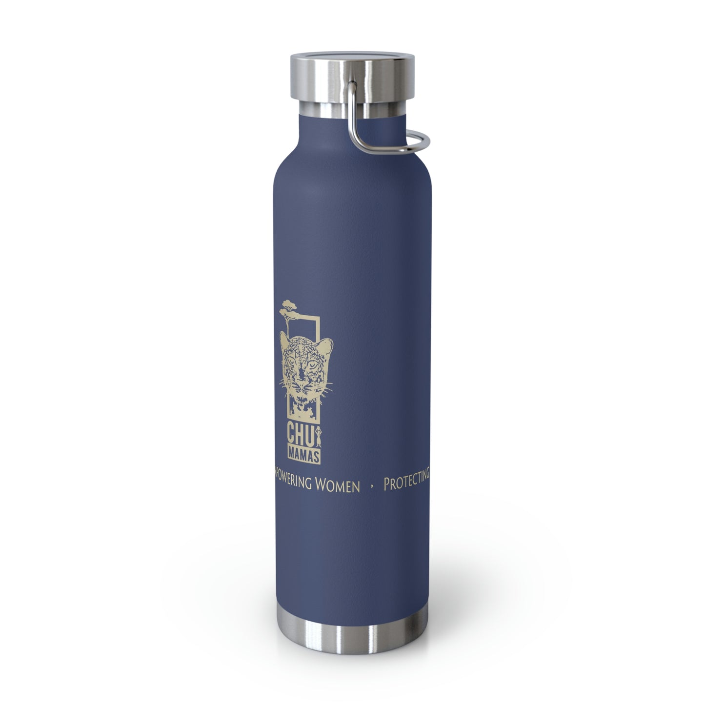 Chui Mamas & WCRC Wildlife Kids - Blue or Gray -  Insulated Bottle, 22oz